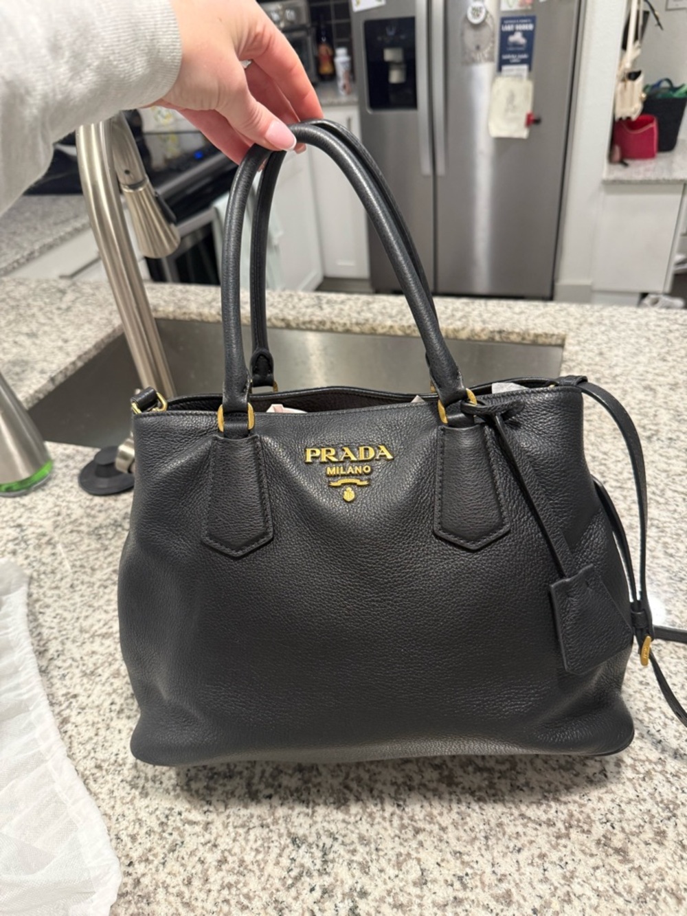 Prada Vitello Phenix Handle Bag - Picture 5 of 10